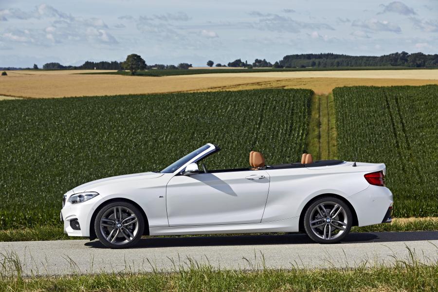  BMW 220d Convertible M Sport Package 2016 года  (WW) (фото 36 из 65)